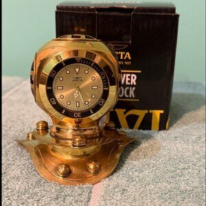Invicta Diver Helmet Pro Diver 4" Desk Clock (49038)
